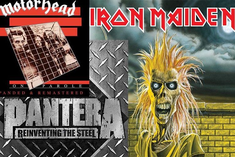 Motörhead, Iron Maiden, Pantera