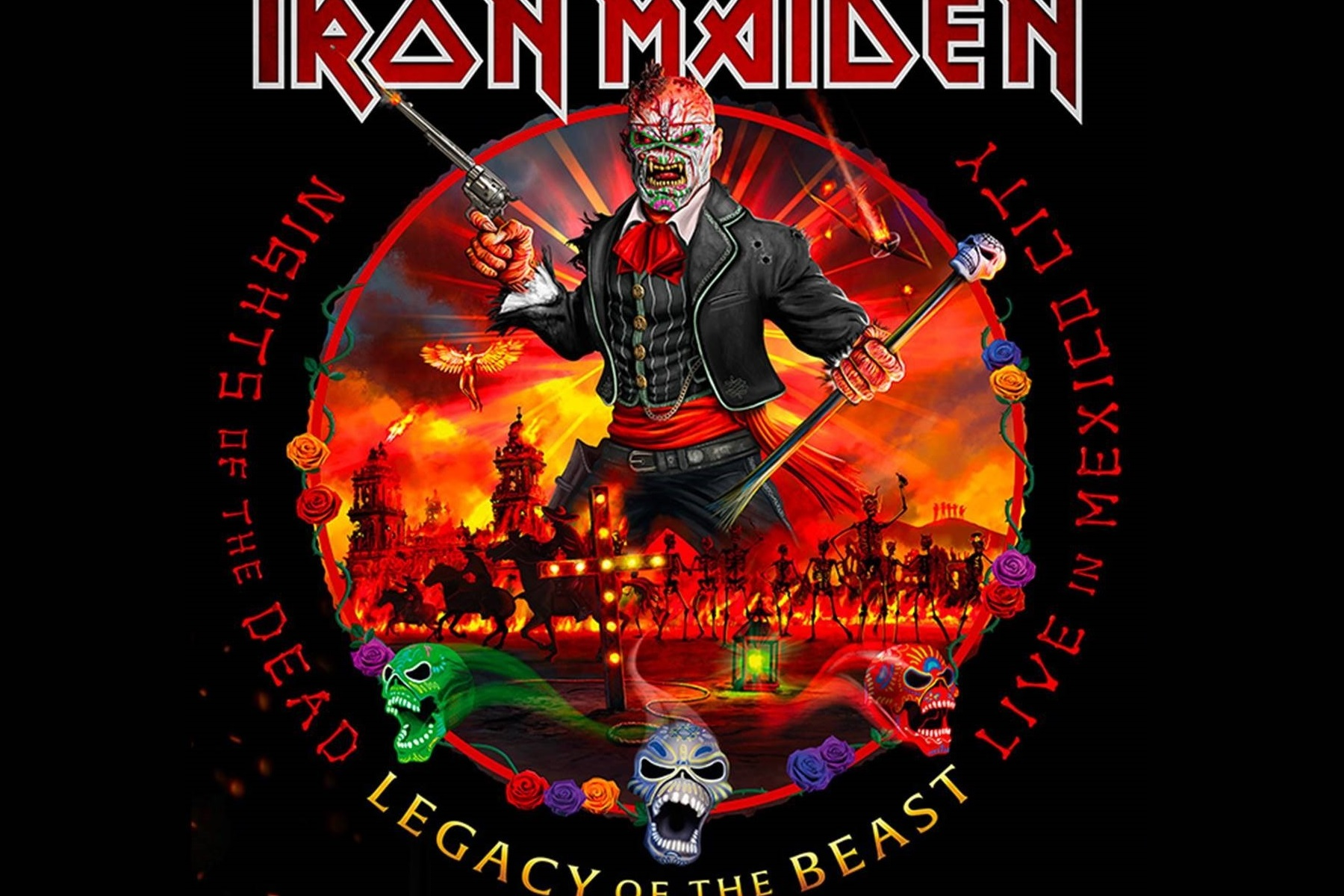 Iron maiden to minutes to midnight. Iron Maiden Nights of the Dead Legacy of the Beast, Live in Mexico City. Iron Maiden 2020 - Live in Mexico City. Iron Maiden Legacy of the Beast. Iron Maiden 2 minutes to Midnight.