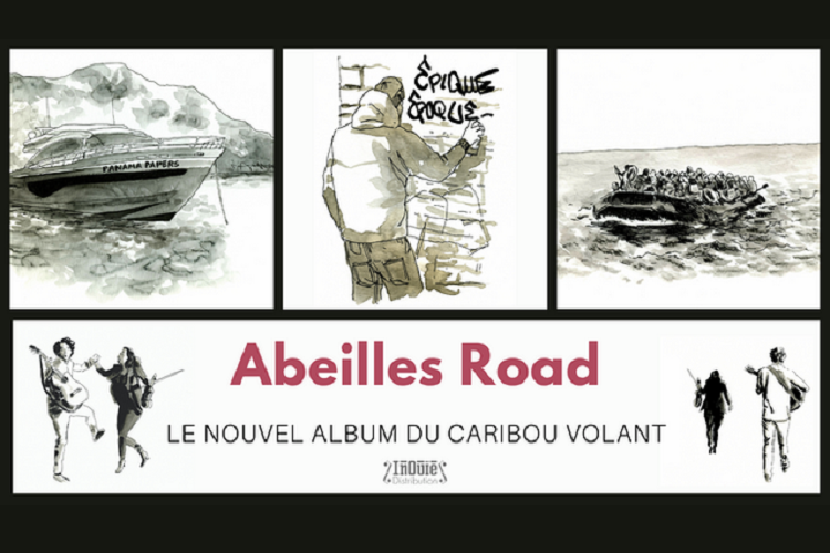 Caribou Volant - Abeilles road
