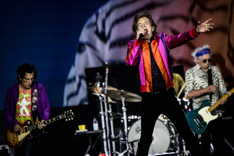 Rolling Stones Lyon (JEFF PACHOUD / AFP)
