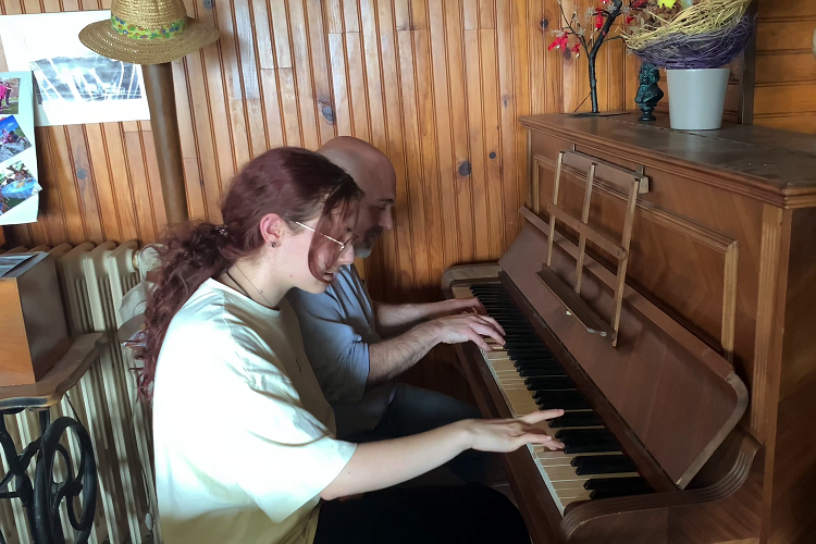 piano avec Laurine