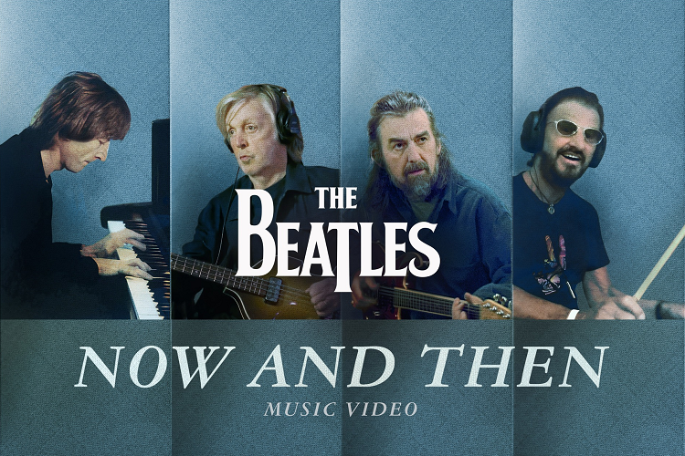 Beatles now and then video