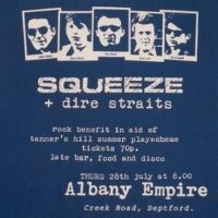 Premier Concert affiché Dire Straits