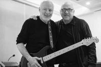 David Gilmour au studio de Mark Knopfler !